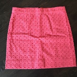 J. Crew Eyelet Skirt